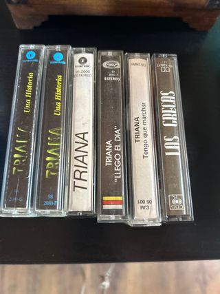 Lote 6 Cintas Cassette Triana
