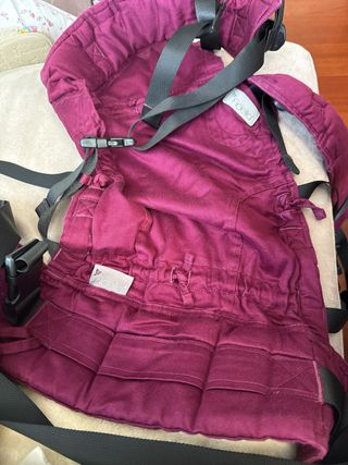 Mochila Portabebés Fidella granate