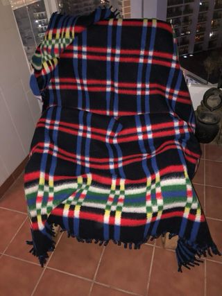 Lote 2 coperte di lana 2,20x1,60m
