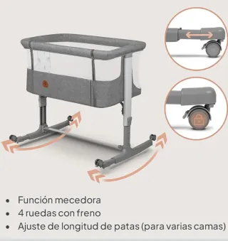 Minicuna Lionelo Aurora 3 en 1