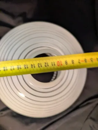 Tulipa Murano Vintage Cristal Opalino A Canne