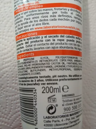 Gel Fijador Rizos Stylius Deliplus