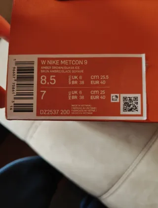 Zapatillas Nike Metcon 9 Mujer Coral