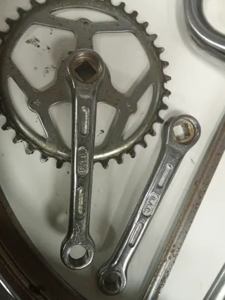 Lote componentes bicicleta BH antigua