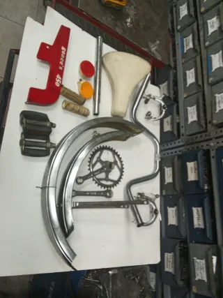 Lote componentes bicicleta BH antigua
