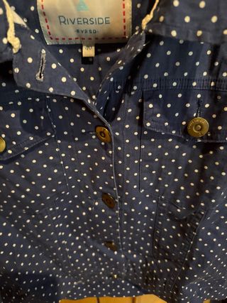 Chaqueta de puntos Riverside azul