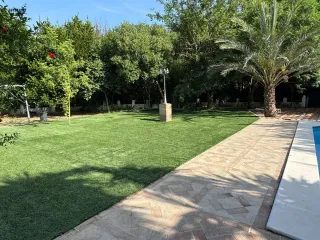 Césped artificial reciclado