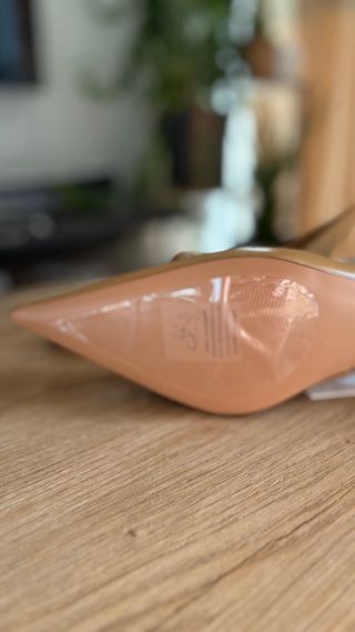 Tacones Mango Beige Nuevos