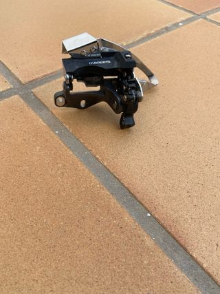 Desviador Shimano SLX  y Shimano deore shadow