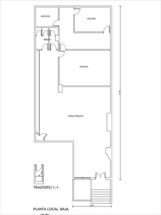 Local comercial en venta en A Ponte en Ourense