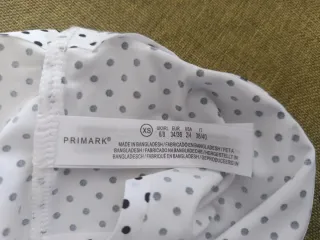 Bragas Primark Lunares Talla XS