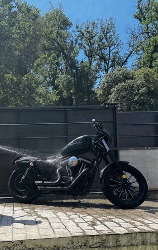 Harley Iron 883 Negra Mate + Extras + A2