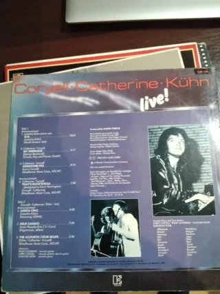 Vinilo Coryell Catherine Kuhn Live!