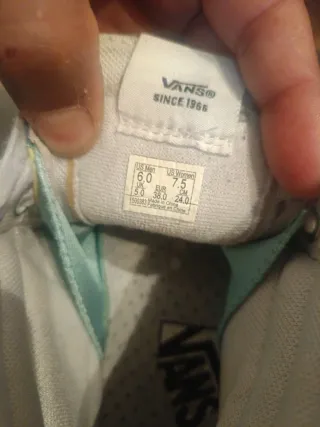 Zapatillas Vans Mujer Talla 38