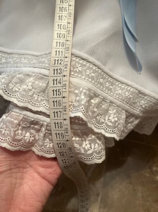 Camisón blanco lencería novia