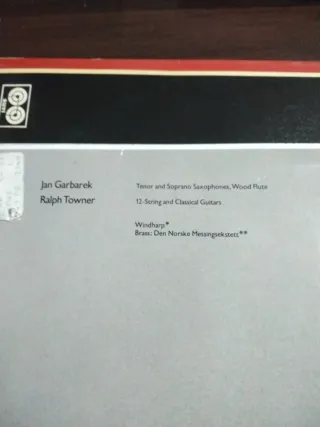 Vinilo Jan Garbarek - Dis