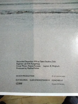 Vinilo Jan Garbarek - Dis