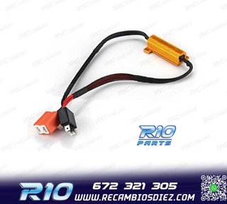 CANCELADORES DE FALLO, RESISTENCIAS ANTIFALLO CANBUS H7