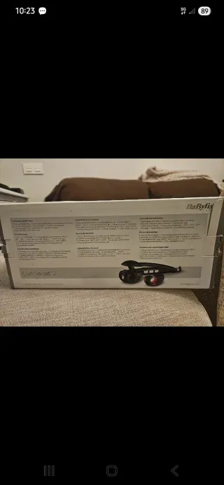 Rizador automático Babyliss negro