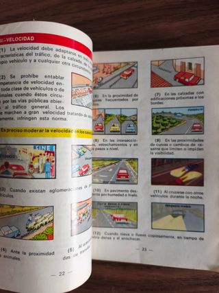 Manual Autoescuela Antiguo de los 60-70