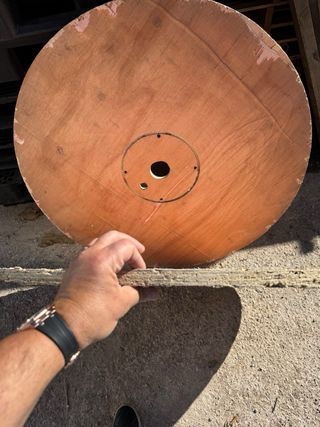 Mesa Redonda Bidón Cepsa 115cm