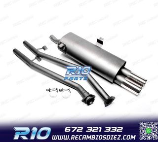 SILENCIOSO ESCAPE BMW SERIE 3 E30 E30 L4 1982-1993 x2