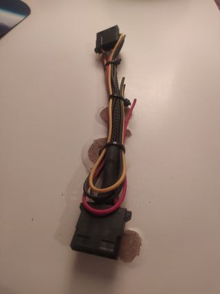 Cable prolongador SATA alimentación