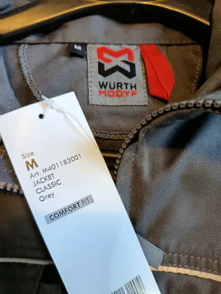 Chaqueta Würth Modyf Classic Gris Talla M