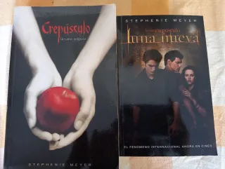 Libros crepúsculo y luna nueva precio unidad