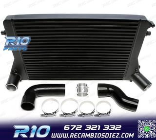 INTERCOOLER VOLKSWAGEN VW GOLF MK5 MK6 03-12 NEGRO
