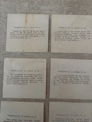 Cromos Vida y Costumbres De Los Vikingos Maga 1965