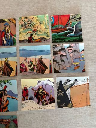 Cromos Vida y Costumbres De Los Vikingos Maga 1965