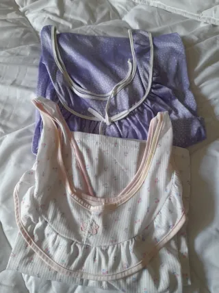 Lote 1 pijamas/2 camisones + 1 bata