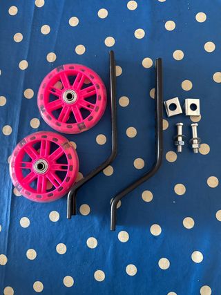Rotelle bici bambino rosa