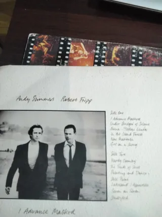 Vinilo Andy Summers & Robert Fripp