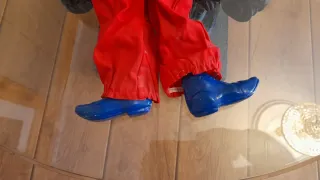 Marioneta antigua payaso Interla