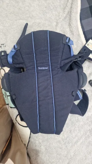 Mochila Portabebés BabyBjörn Original Azul