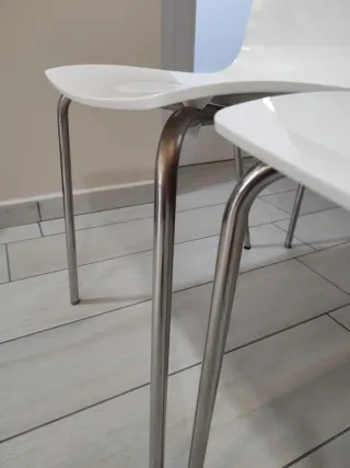 Set 4 Sedie Lollipop Metallo/Plastica