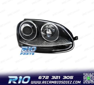 FARO DCH XENON VOLKSWAGEN VW GOLF 5 03-08 LOOK GTI FONDO NEG