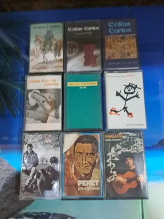 Lote 9 Casetes: Celtas Cortos, Danza Invisible, Pe