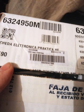 Tarjeta Electrónica Caldera Sime Praktica 25