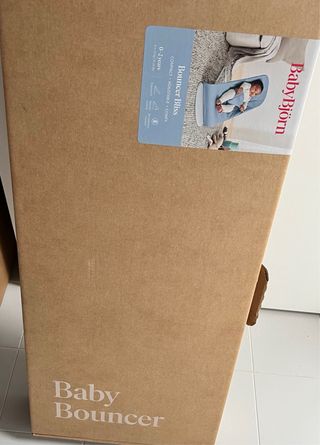 Hamaca BabyBjörn Bouncer Bliss azul