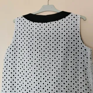 Vestido lunares talla 46