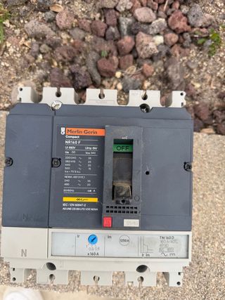 Interruptor Merlin Gerin NR160 F