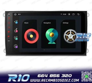 RADIO GPS ANDROID 12 PARA PORSCHE CAYENNE 03-10 9" USB GPS T