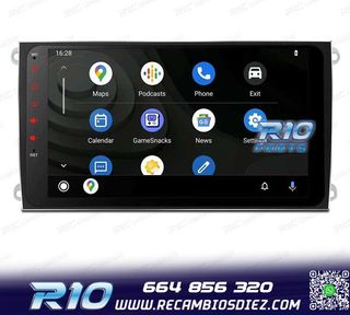 RADIO GPS ANDROID 12 PARA PORSCHE CAYENNE 03-10 9" USB GPS T