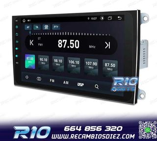 RADIO GPS ANDROID 12 PARA PORSCHE CAYENNE 03-10 9" USB GPS T