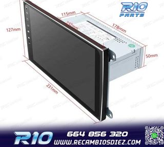 RADIO GPS ANDROID 12 PARA PORSCHE CAYENNE 03-10 9" USB GPS T