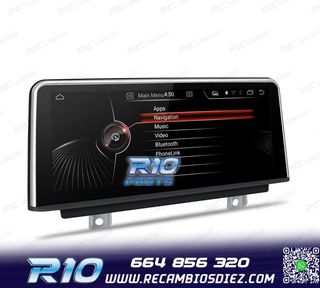 RADIO GPS ANDROID 14 BMW SERIE 3 SERIE 4 10,25"