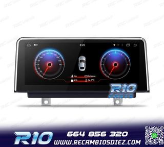 RADIO GPS ANDROID 14 BMW SERIE 3 SERIE 4 10,25"